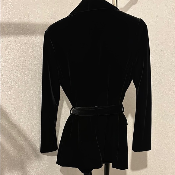 INC Women's Black Velvet Blazer - Picture 3 of 8